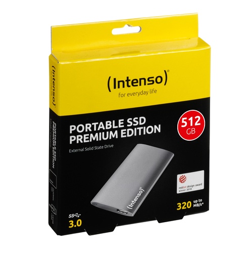 INTENSO INTENSO SSD ESTERNO PREMIUM 512GB 1,8 USB 3.2 500 MB/S - SSD ESTERNI | TecnoCARE.net Sabaudia, Latina, Terracina, San Felice Circeo e Pontinia