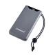 INTENSO INTENSO POWER BANK  F10000, PD, QUALCOMM QUICK CHARGE 3.0, DIGITAL PERCENTAGE DISPLAY, GRIGIO - POWER PACK | TecnoCARE.net Sabaudia, Latina, Terracina, San Felice Circeo e Pontinia