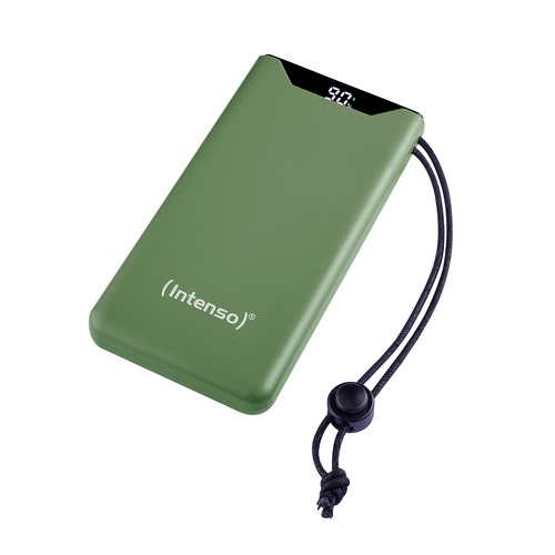 INTENSO INTENSO POWER BANK  F10000, PD, QUALCOMM QUICK CHARGE 3.0, DIGITAL PERCENTAGE DISPLAY, VERDE - POWER PACK | TecnoCARE.net Sabaudia, Latina, Terracina, San Felice Circeo e Pontinia