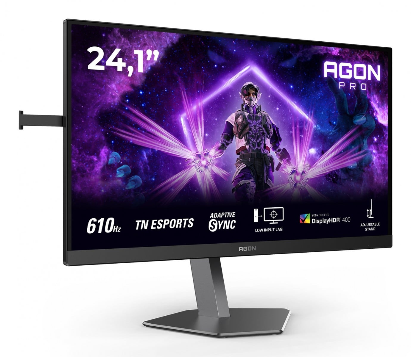 AOC AOC G2 AG246FK6 Monitor PC 61,2 cm (24.1") 1920 x 1080 Pixel Full HD LED Nero, Grigio - MONITOR E ACCESSORI | TecnoCARE.net Sabaudia, Latina, Terracina, San Felice Circeo e Pontinia