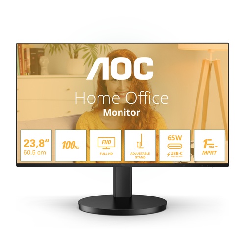 AOC AOC MONITOR 27 LED IPS QHD 16:9 1MS 350 CDM 100hz, REG ALTEZZA, USB-C DOCK, HDMI, MULTIMEDIALE - MONITOR LED | TecnoCARE.net Sabaudia, Latina, Terracina, San Felice Circeo e Pontinia