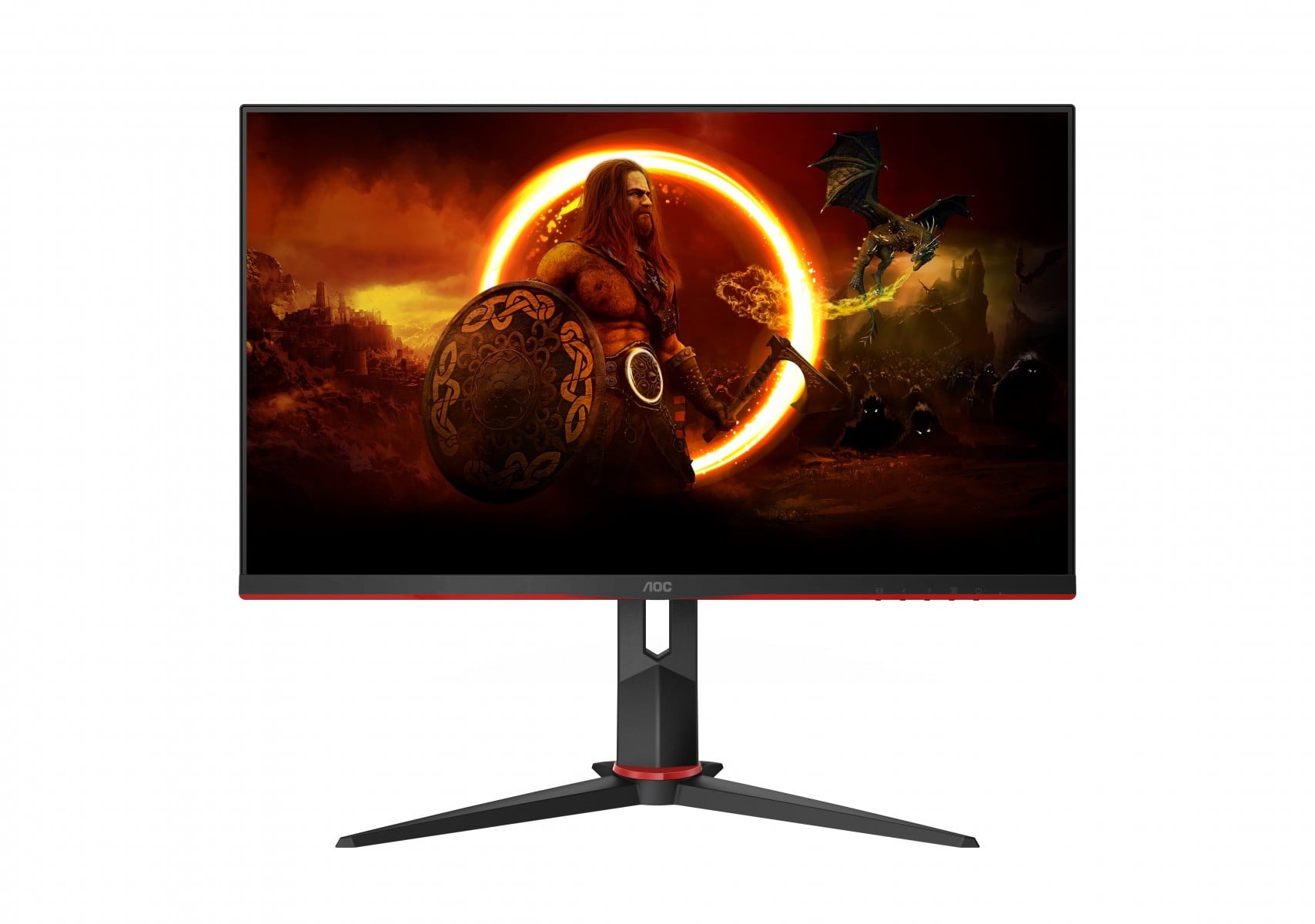 AOC AOC G2 27G2ZN3/BK Monitor PC 68,6 cm (27") 1920 x 1080 Pixel Full HD LCD Nero, Rosso - MONITOR E ACCESSORI | TecnoCARE.net Sabaudia, Latina, Terracina, San Felice Circeo e Pontinia