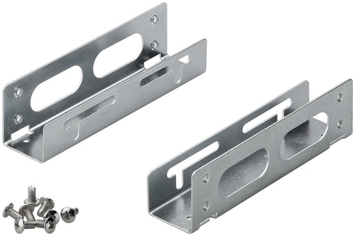 LINK LINK COPPIA FRAME UNIVERSALE IN METALLO CON VITI HD 3,5 PER MONTAGGIO SU ALLOGGIAMENTI 5.25 - HARD DISK ACCESSORI | TecnoCARE.net Sabaudia, Latina, Terracina, San Felice Circeo e Pontinia