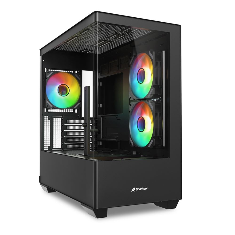 SHARKOON SHARKOON CASE CM100 MATX NERO - CASE | TecnoCARE.net Sabaudia, Latina, Terracina, San Felice Circeo e Pontinia
