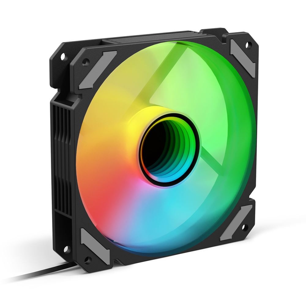 SHARKOON SHARKOON VENTOLA SHARK MIRROR PWM RGB REVERSE 120x120x25MM BLACK - CASE VENTOLE | TecnoCARE.net Sabaudia, Latina, Terracina, San Felice Circeo e Pontinia