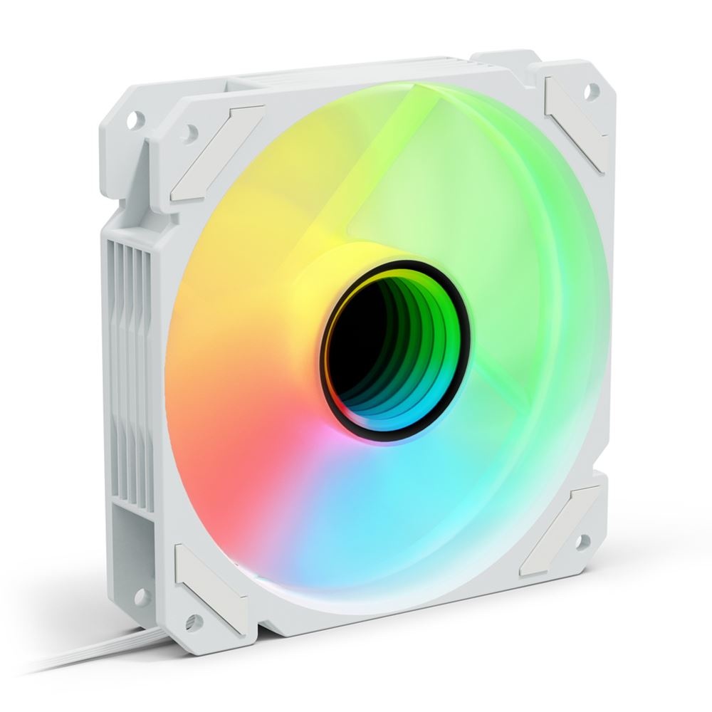SHARKOON SHARKOON VENTOLA SHARK MIRROR PWM RGB REVERSE 120x120x25MM WHITE - CASE VENTOLE | TecnoCARE.net Sabaudia, Latina, Terracina, San Felice Circeo e Pontinia