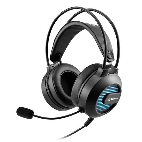 SHARKOON SHARKOON CUFFIE,, USB SOUND CARD, CON ILLUMINAZIONE - CUFFIE E MICROFONI | TecnoCARE.net Sabaudia, Latina, Terracina, San Felice Circeo e Pontinia