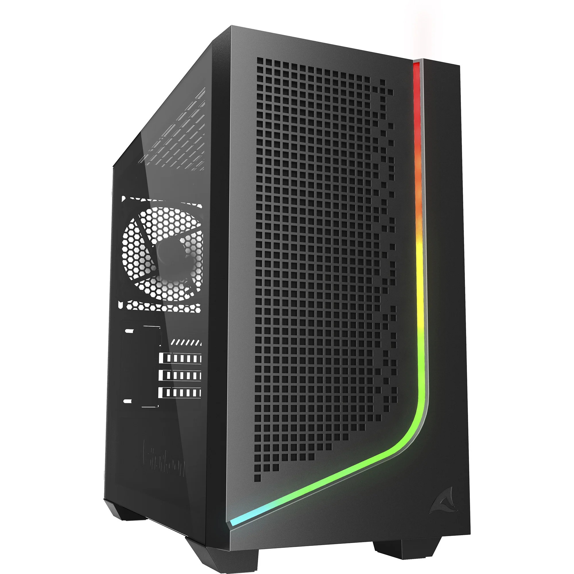 SHARKOON SHARKOON CASE J1000  MATX ARGB NERO - CASE | TecnoCARE.net Sabaudia, Latina, Terracina, San Felice Circeo e Pontinia