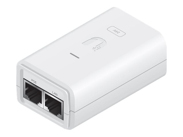 UBIQUITI Ubiquiti POE-24-7W Adattatore Power over Ethernet Gigabit Ethernet Bianco - RETI | TecnoCARE.net Sabaudia, Latina, Terracina, San Felice Circeo e Pontinia