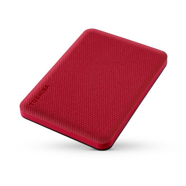 TOSHIBA Toshiba Canvio Advance disco rigido esterno 2 TB 2.5" USB tipo A 2.0/3.2 Gen 1 (3.1 Gen 1) Rosso - SUPPORTI PER LA MEMORIZZAZIONE | TecnoCARE.net Sabaudia, Latina, Terracina, San Felice Circeo e Pontinia