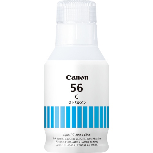 CANON CANON CARTUCCIA INK GI-56 CIANO - CARTUCCE INKJET | TecnoCARE.net Sabaudia, Latina, Terracina, San Felice Circeo e Pontinia