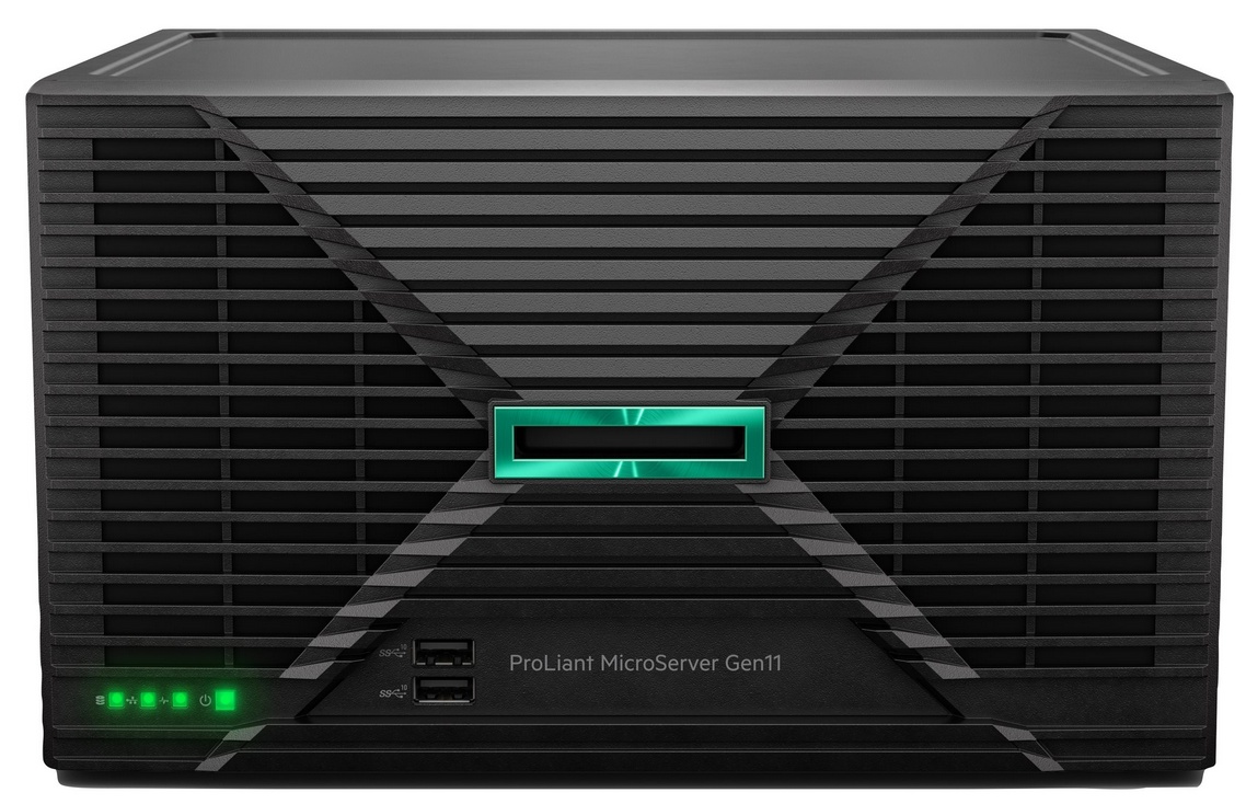 HPE HPE ProLiant MicroServer Gen11 Intel E-2414 Quad-Core (2.60GHz 12MB) 16GB (1 x 16GB) 4 x Non-Hot Plug 3.5in Intel VROC RAID 180W - PC | TecnoCARE.net Sabaudia, Latina, Terracina, San Felice Circeo e Pontinia