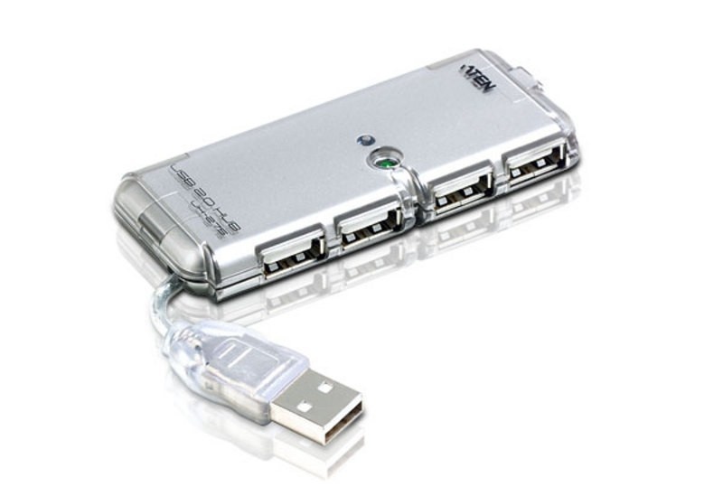 ATEN ATEN UH275Z-AT-G hub di interfaccia 480 Mbit/s Argento - COMPONENTI | TecnoCARE.net Sabaudia, Latina, Terracina, San Felice Circeo e Pontinia