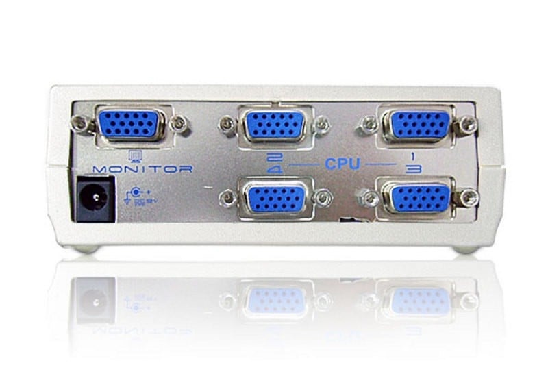 ATEN Aten VS491-AT-G 4-Port VGA Switch - ELABORAZIONI E DISTRIBUZIONI DEL SEGNALE | TecnoCARE.net Sabaudia, Latina, Terracina, San Felice Circeo e Pontinia