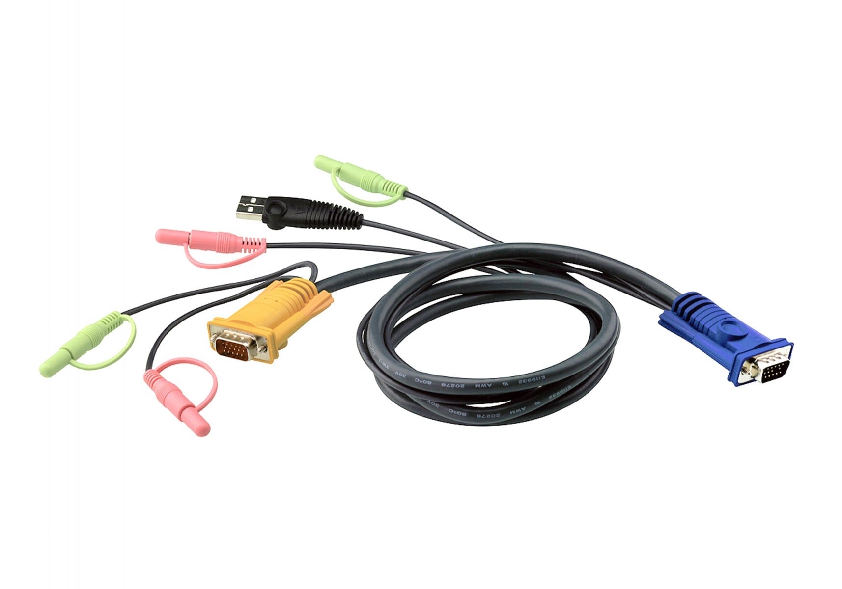 ATEN ATEN Cavo KVM USB con SPHD 3 in 1 e Audio – 3 m - 3 m - VGA - Nero - HD-15 - USB A - 2 x 3.5mm - HDB-15 - 2 x 3.5mm - Maschio - CAVI PER COMPUTER E PERIFERICHE | TecnoCARE.net Sabaudia, Latina, Terracina, San Felice Circeo e Pontinia
