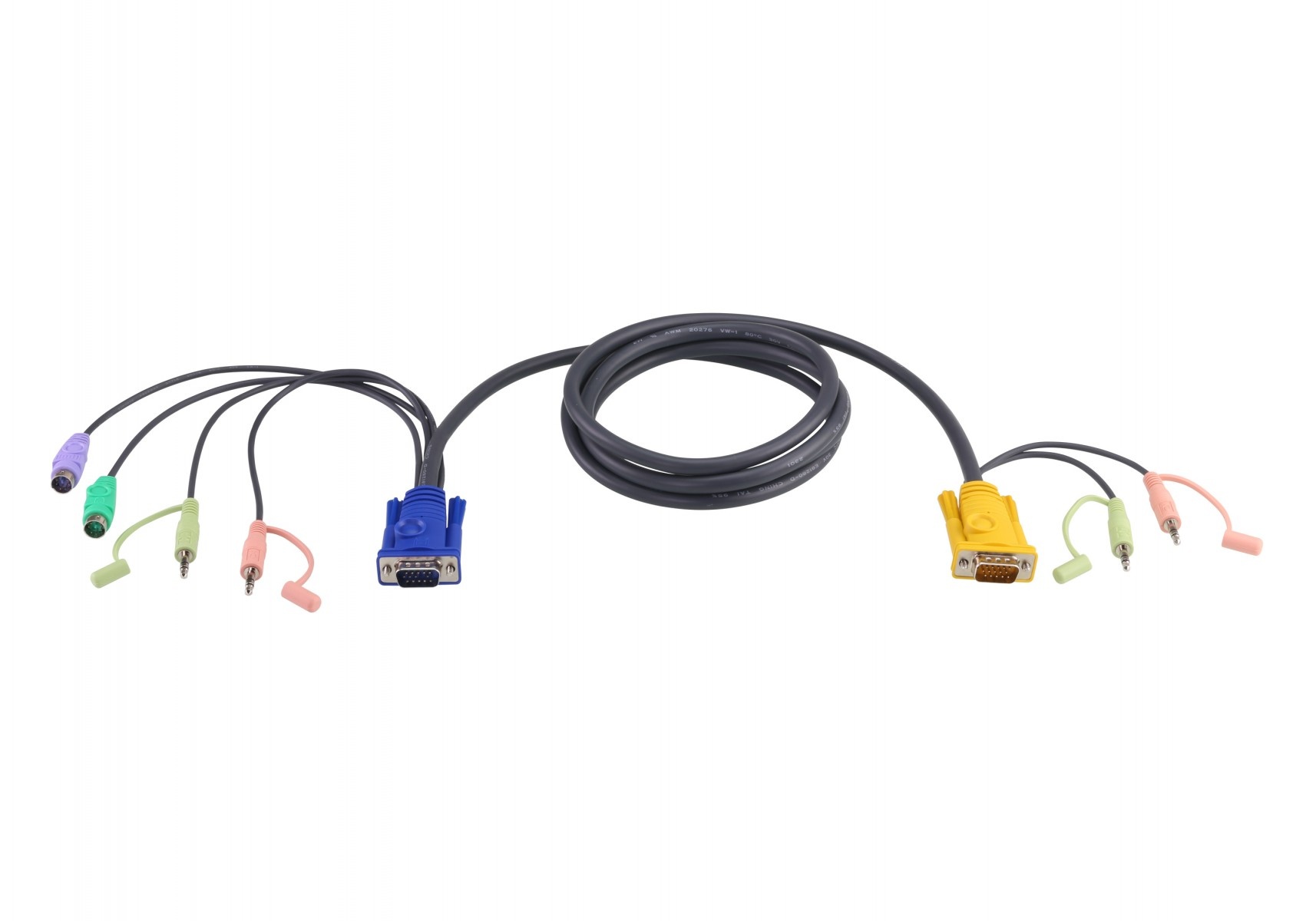 ATEN ATEN Cavo KVM PS/2 con SPHD 3 in 1 e Audio – 5 m - 5 m - PS/2 - PS/2 - VGA - Nero - HDB-15 - 2 x 3.5mm - 2 x PS/2 - CAVI PER COMPUTER E PERIFERICHE | TecnoCARE.net Sabaudia, Latina, Terracina, San Felice Circeo e Pontinia