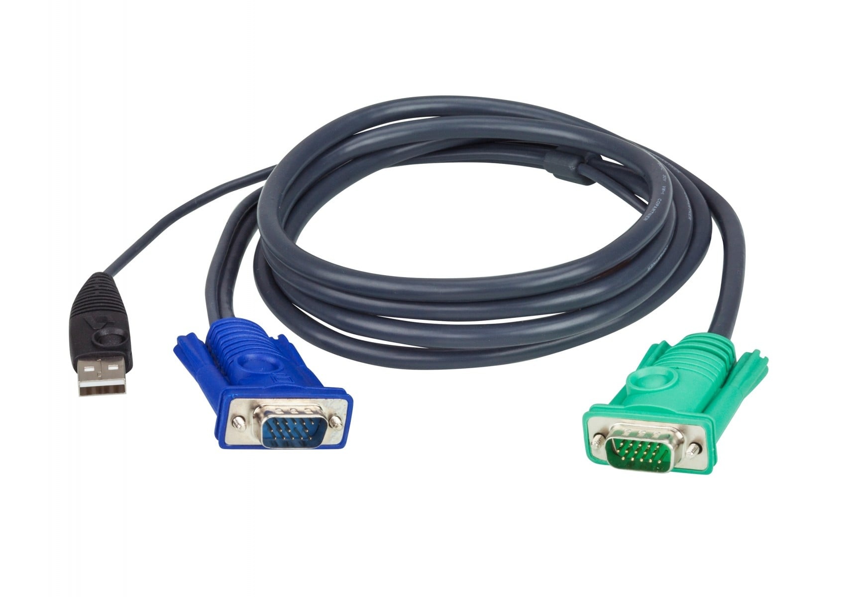ATEN ATEN Cavo KVM USB con SPHD 3 in 1 – 5 m - 5 m - VGA - Nero - HDB-15 + USB A - SPHD-15 - Maschio - CAVI PER COMPUTER E PERIFERICHE | TecnoCARE.net Sabaudia, Latina, Terracina, San Felice Circeo e Pontinia