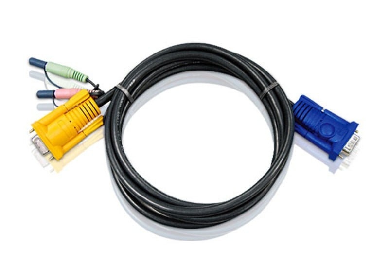 ATEN ATEN 2L5203A cavo per tastiera, video e mouse Nero 3 m - CAVI PER COMPUTER E PERIFERICHE | TecnoCARE.net Sabaudia, Latina, Terracina, San Felice Circeo e Pontinia