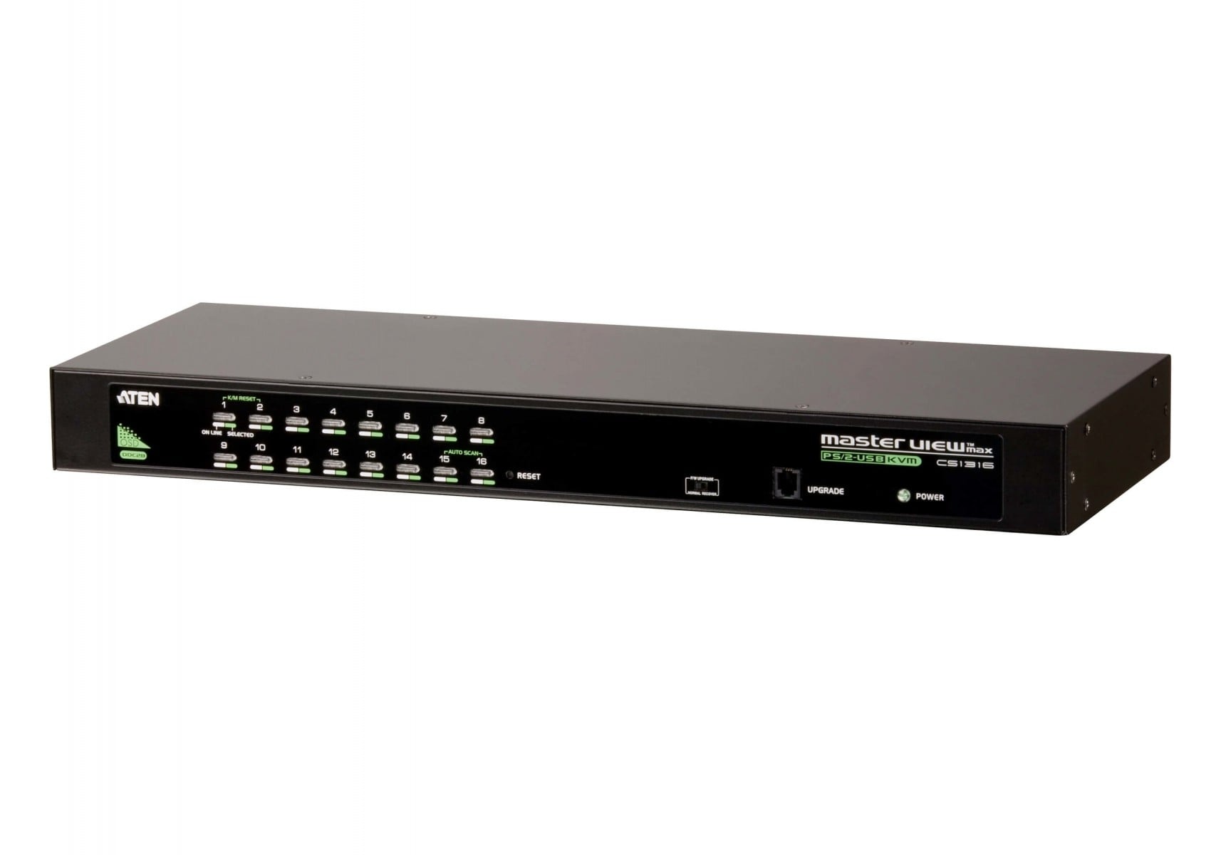 ATEN ATEN CS1316-AT-G switch per keyboard-video-mouse (kvm) Montaggio rack Nero - TASTIERE E CONTROLLER | TecnoCARE.net Sabaudia, Latina, Terracina, San Felice Circeo e Pontinia