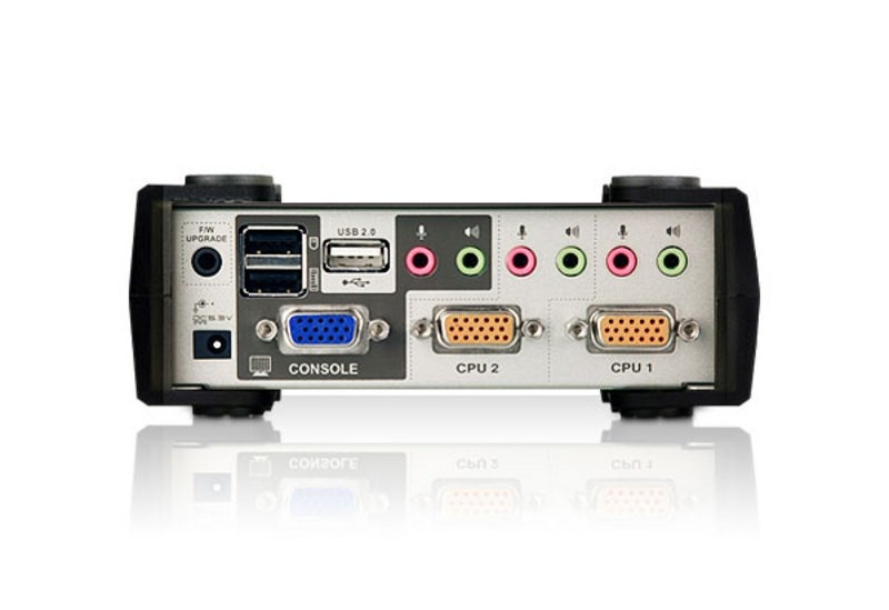 ATEN Aten CS1732B-AT-G 2P PS/2-USB VGA/Audio KVMP Switch W/OSD - TASTIERE E CONTROLLER | TecnoCARE.net Sabaudia, Latina, Terracina, San Felice Circeo e Pontinia