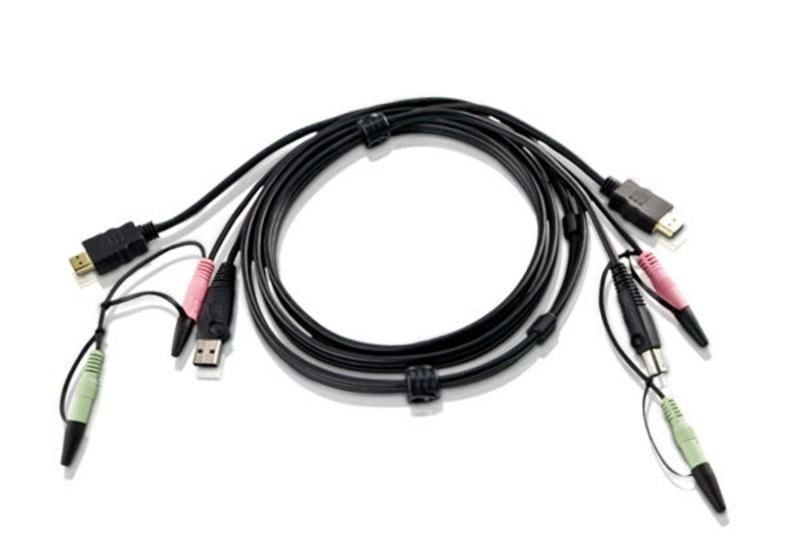 ATEN ATEN Cavo KVM USB HDMI con Audio – 1,8 m - CAVI PER COMPUTER E PERIFERICHE | TecnoCARE.net Sabaudia, Latina, Terracina, San Felice Circeo e Pontinia