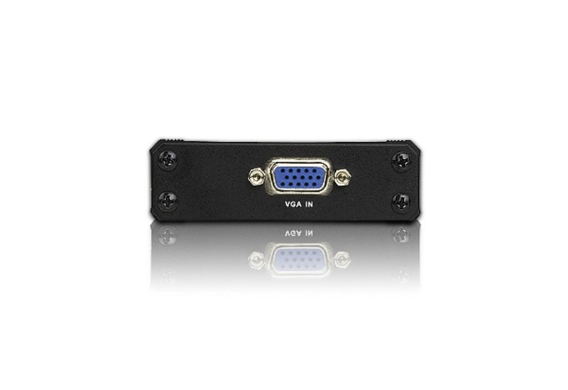 ATEN ATEN Convertitore da VGA a DVI - Nero - Metallo - 1920 x 1200 Pixel - 1920 x 1200 Pixel - 165 MHz - VGA (D-Sub) - ELABORAZIONI E DISTRIBUZIONI DEL SEGNALE | TecnoCARE.net Sabaudia, Latina, Terracina, San Felice Circeo e Pontinia