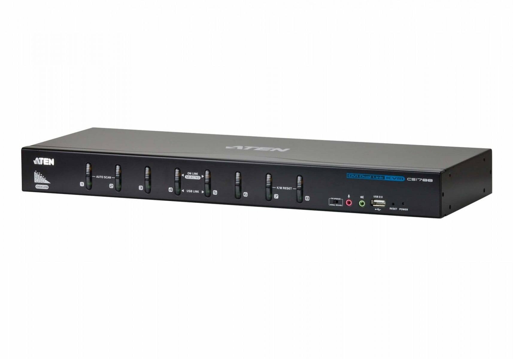 ATEN ATEN CS1788-AT-G switch per keyboard-video-mouse (kvm) Nero - TASTIERE E CONTROLLER | TecnoCARE.net Sabaudia, Latina, Terracina, San Felice Circeo e Pontinia