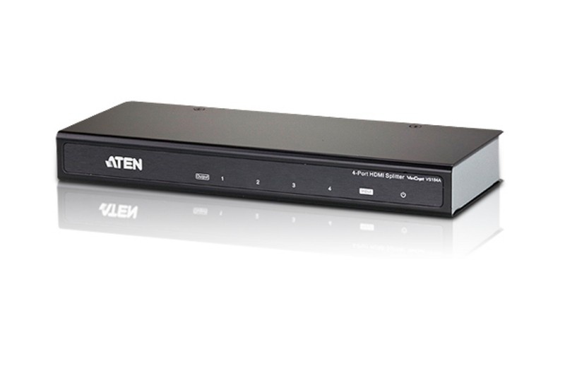 ATEN 4-Port 4K HDMI Splitter - ELABORAZIONI E DISTRIBUZIONI DEL SEGNALE | TecnoCARE.net Sabaudia, Latina, Terracina, San Felice Circeo e Pontinia
