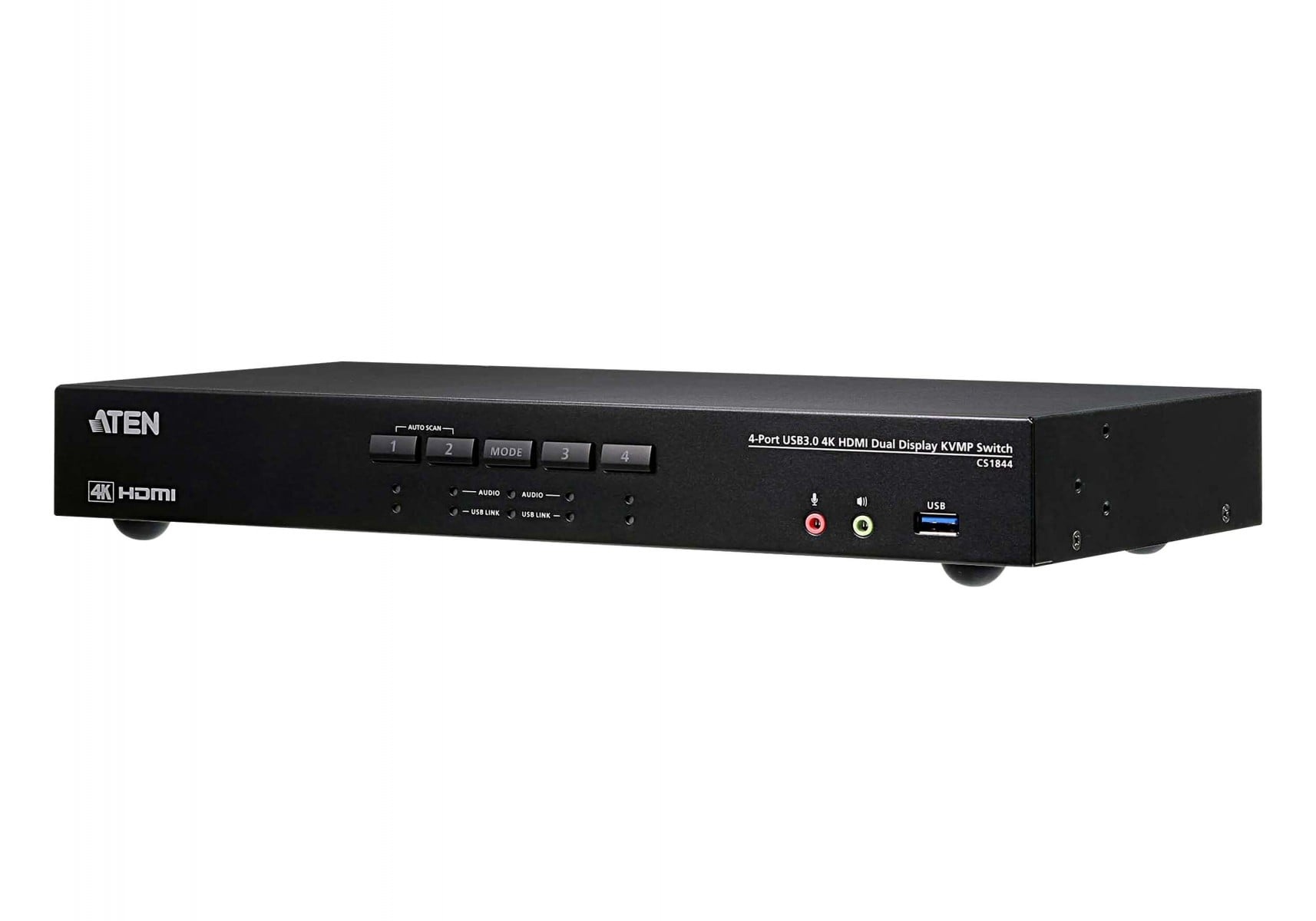ATEN ATEN CS1844-AT-G switch per keyboard-video-mouse (kvm) Nero - TASTIERE E CONTROLLER | TecnoCARE.net Sabaudia, Latina, Terracina, San Felice Circeo e Pontinia