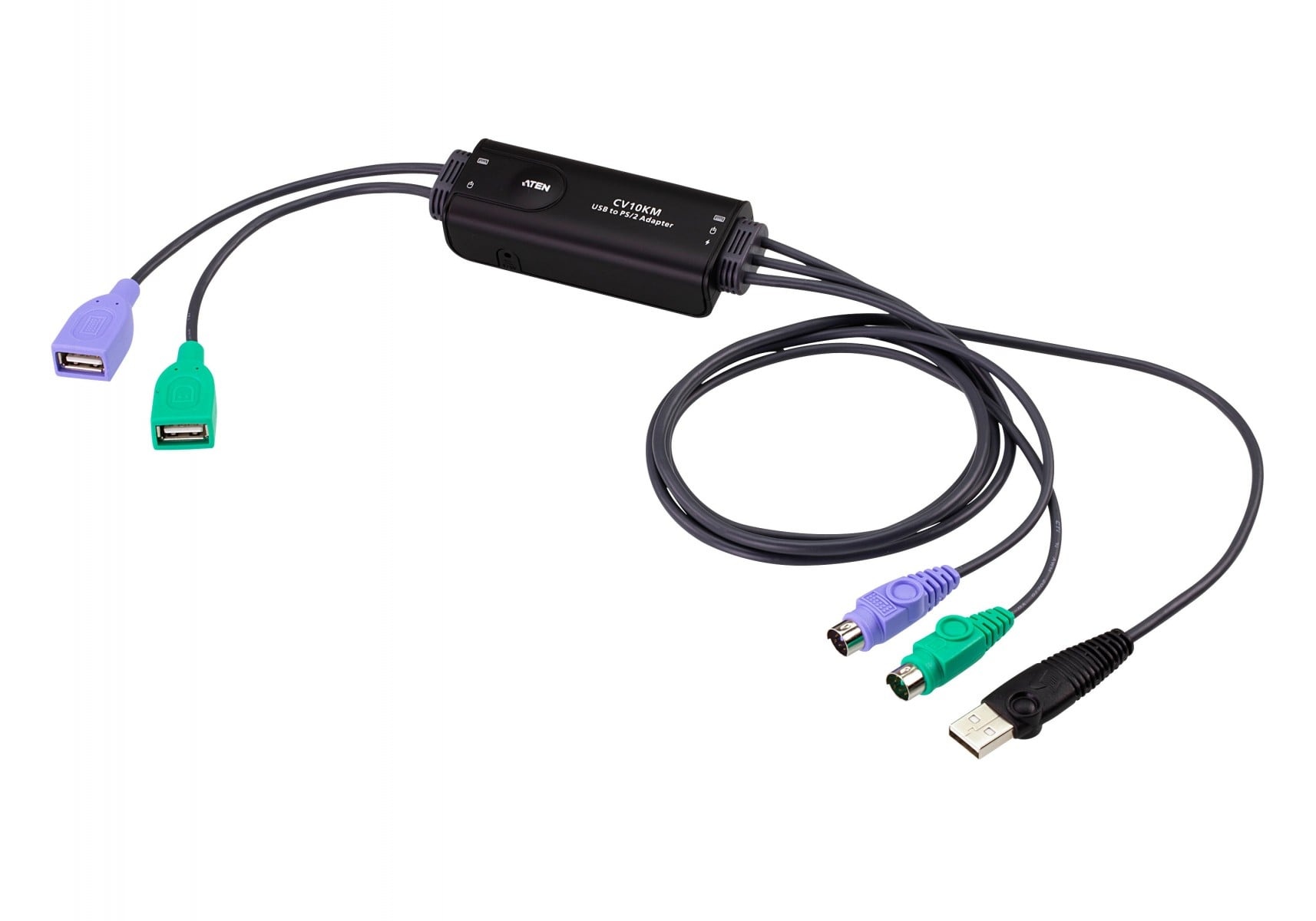 ATEN ATEN CV10KM cavo per tastiera, video e mouse Nero 0,8 m - CAVI PER COMPUTER E PERIFERICHE | TecnoCARE.net Sabaudia, Latina, Terracina, San Felice Circeo e Pontinia