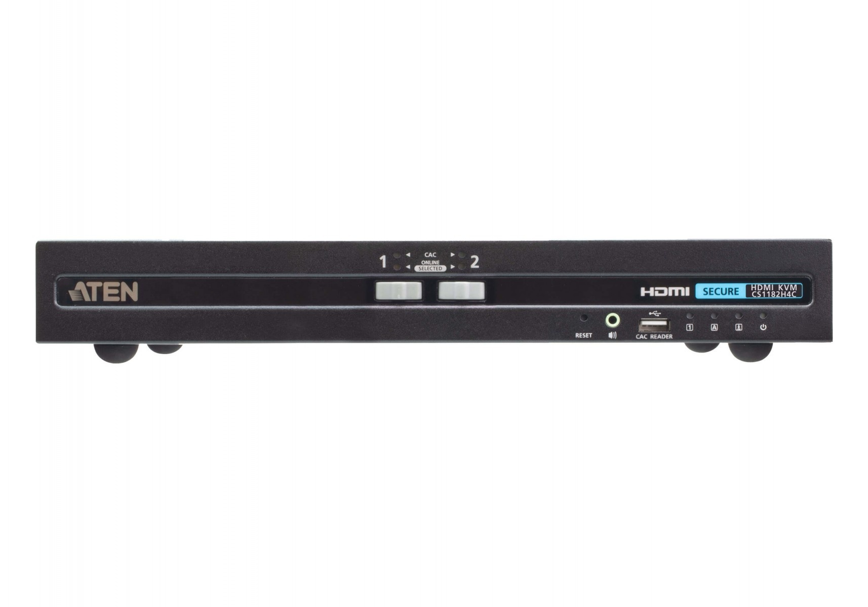 ATEN Aten CS1182H4C-AT-G 2P USB HDMI Single Display PP4 SicuroSwitch KVM with CAC - TASTIERE E CONTROLLER | TecnoCARE.net Sabaudia, Latina, Terracina, San Felice Circeo e Pontinia