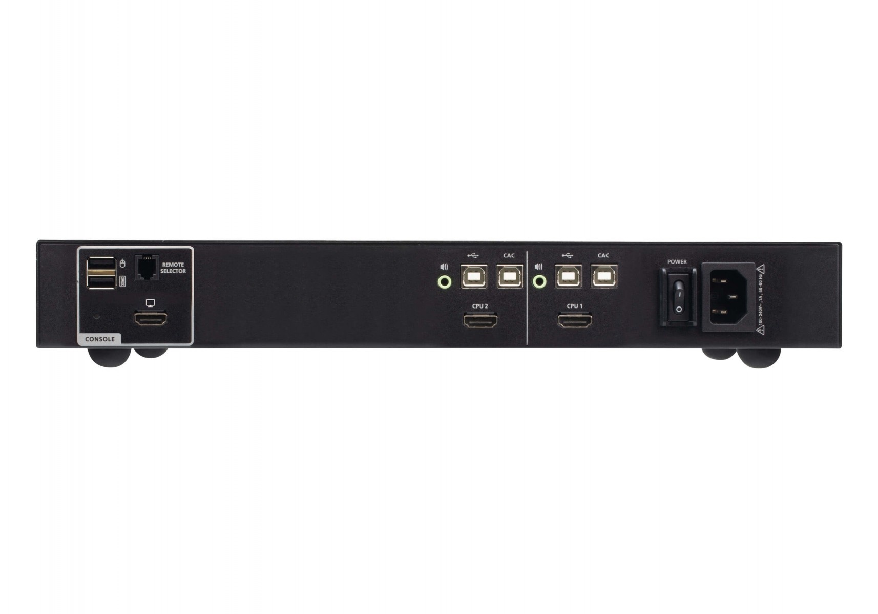 ATEN Aten CS1182H4C-AT-G 2P USB HDMI Single Display PP4 SicuroSwitch KVM with CAC - TASTIERE E CONTROLLER | TecnoCARE.net Sabaudia, Latina, Terracina, San Felice Circeo e Pontinia