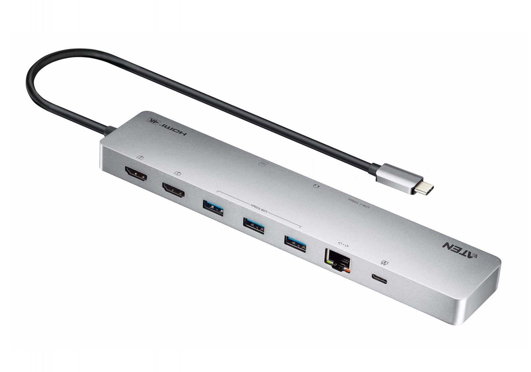 ATEN Aten UH3240-AT USB-C Multiport Dock with Alimentazione - PC | TecnoCARE.net Sabaudia, Latina, Terracina, San Felice Circeo e Pontinia
