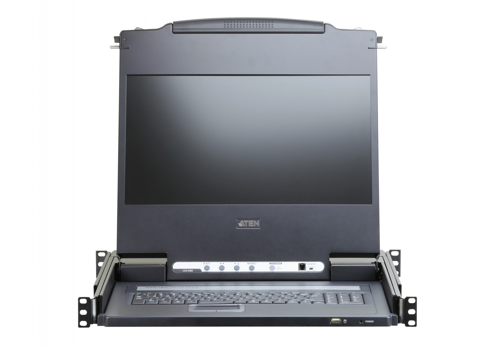 ATEN Aten CL6700MW-ATA-DNG USB DVI WideScreen Full HD 17.3" LCD Console with USB Peripheral Support and con tastiera scandinava - COMPONENTI | TecnoCARE.net Sabaudia, Latina, Terracina, San Felice Circeo e Pontinia