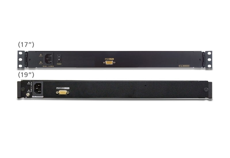 ATEN Aten CL1000M-ATA-GG PS/2 VGA 17" LCD Console con tastiera tedesca - COMPONENTI | TecnoCARE.net Sabaudia, Latina, Terracina, San Felice Circeo e Pontinia