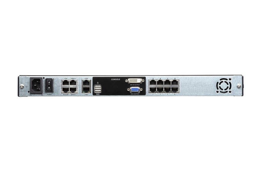 ATEN Aten KL1108VN-AXA-GG 8-Port Cat 5 Doppio Rail 19" LCD KVM su IP Switch with Virtual Media and con tastiera tedesca - COMPONENTI | TecnoCARE.net Sabaudia, Latina, Terracina, San Felice Circeo e Pontinia
