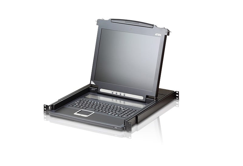 ATEN Aten CL1000M-ATA-ITG PS/2 VGA 17" LCD Console con tastiera italiana - COMPONENTI | TecnoCARE.net Sabaudia, Latina, Terracina, San Felice Circeo e Pontinia