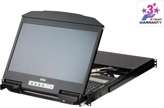 ATEN ATEN CL3884NW-ATA-XG console a rack 47 cm (18.5") Nero - COMPONENTI | TecnoCARE.net Sabaudia, Latina, Terracina, San Felice Circeo e Pontinia