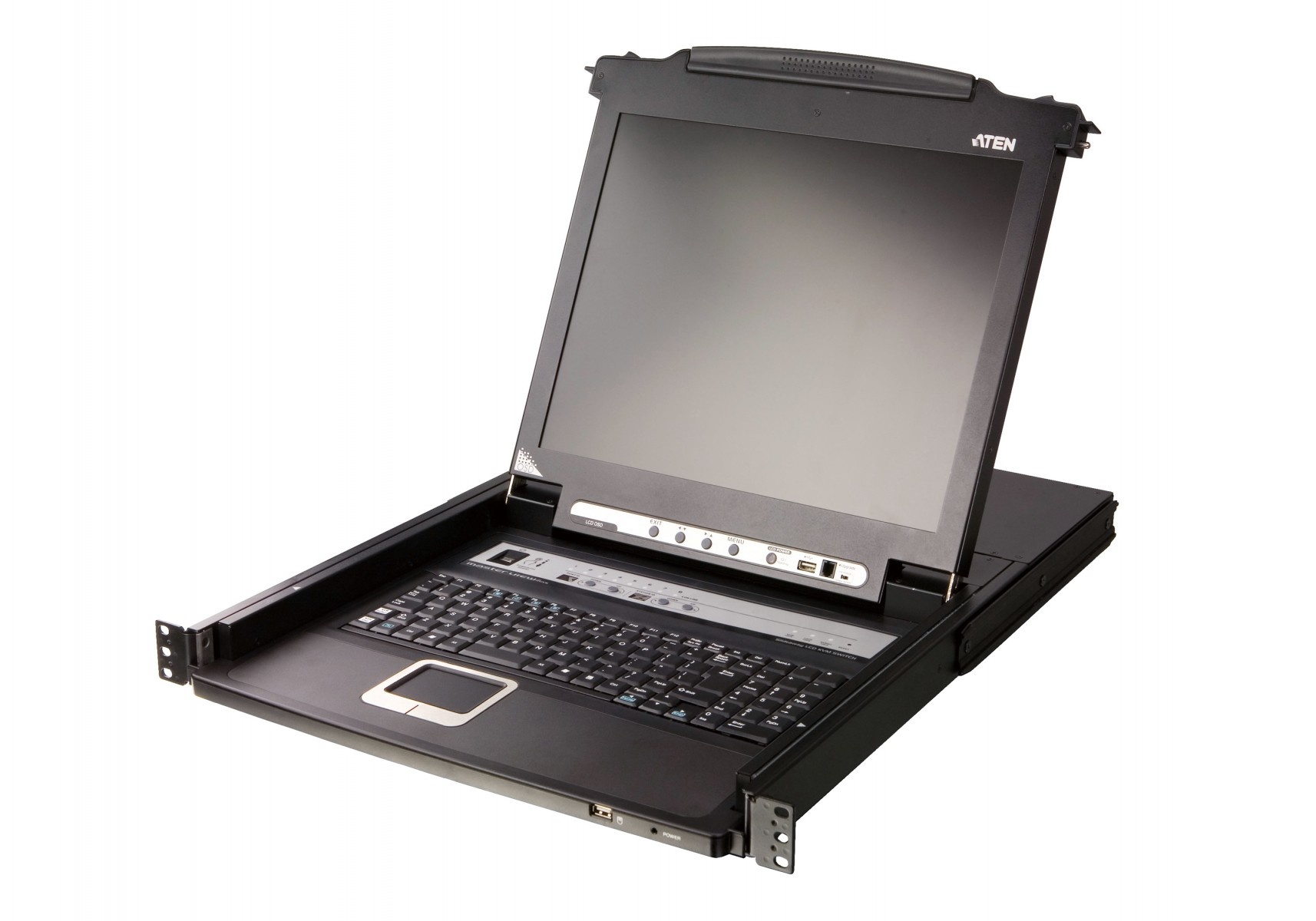 ATEN ATEN CL5708MW console a rack 43,9 cm (17.3") Nero 1U - COMPONENTI | TecnoCARE.net Sabaudia, Latina, Terracina, San Felice Circeo e Pontinia