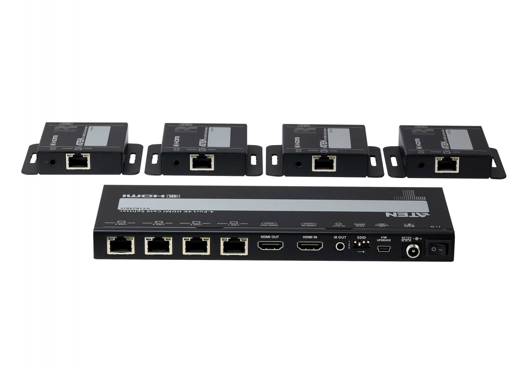 ATEN ATEN VS1824KIT-AT-G ripartitore video HDMI 2x HDMI - ELABORAZIONI E DISTRIBUZIONI DEL SEGNALE | TecnoCARE.net Sabaudia, Latina, Terracina, San Felice Circeo e Pontinia