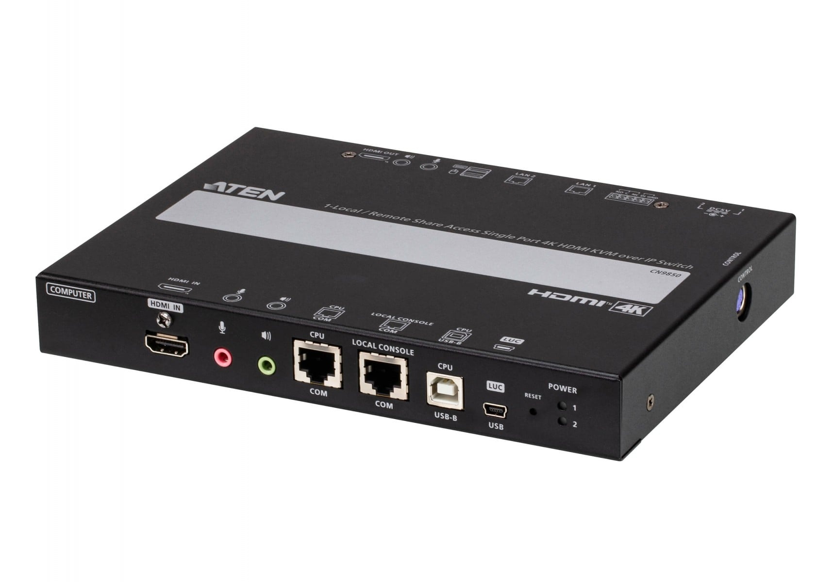 ATEN ATEN CN9850-AT-G switch per keyboard-video-mouse (kvm) Nero - TASTIERE E CONTROLLER | TecnoCARE.net Sabaudia, Latina, Terracina, San Felice Circeo e Pontinia