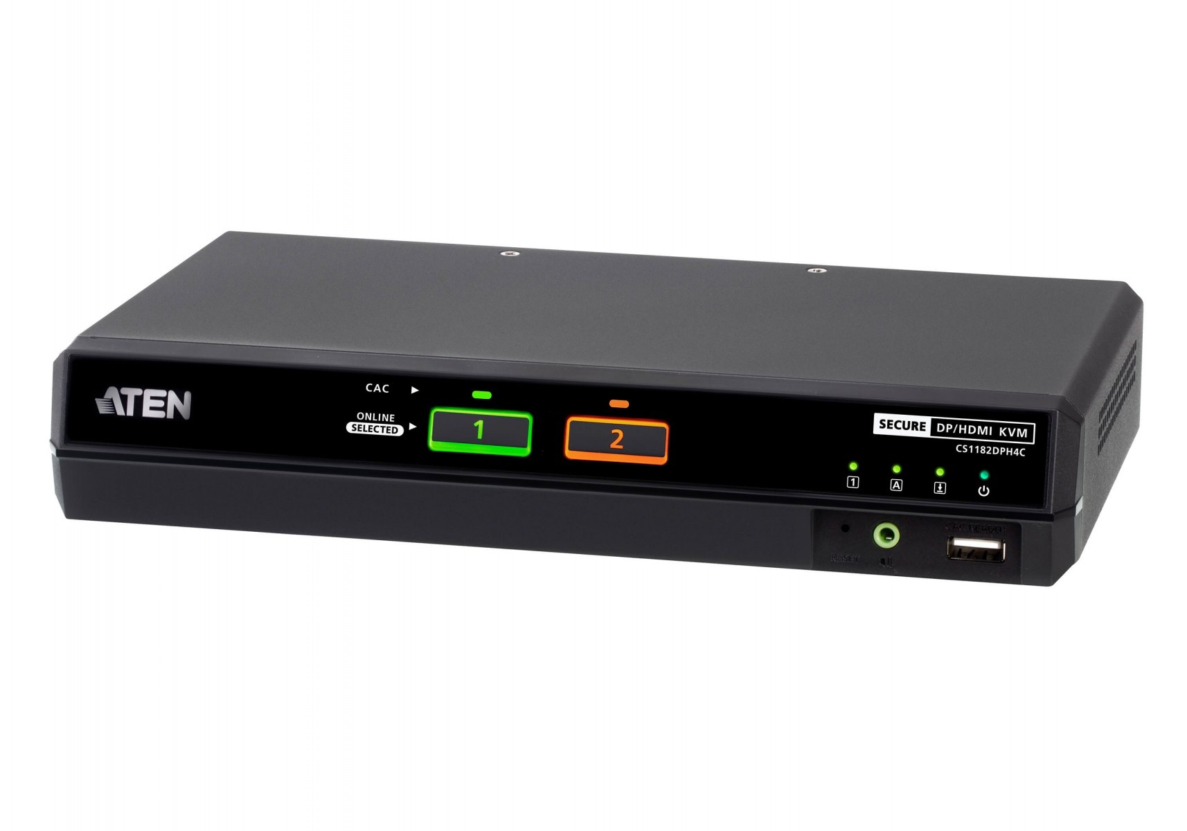 ATEN Aten CS1182DPH4C-AT-G 2P USB DP/HDMI SH PP4 Universal Sicuro with CAC - TASTIERE E CONTROLLER | TecnoCARE.net Sabaudia, Latina, Terracina, San Felice Circeo e Pontinia