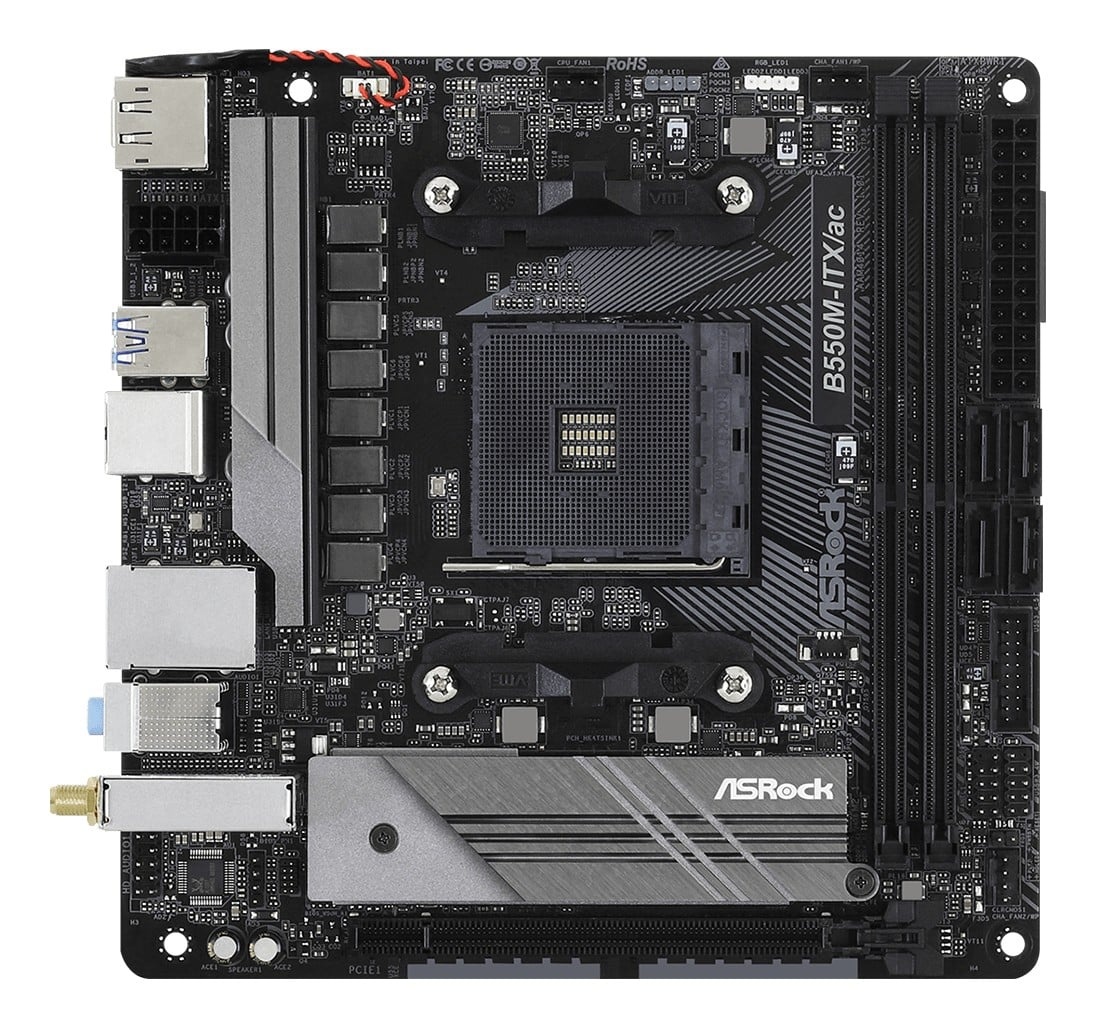 ASROCK ASRock 90-MXBDH0-A0UAYZ Scheda madre B550M ITX con supporto AMD Ryzen e Wi-Fi 5 - COMPONENTI | TecnoCARE.net Sabaudia, Latina, Terracina, San Felice Circeo e Pontinia