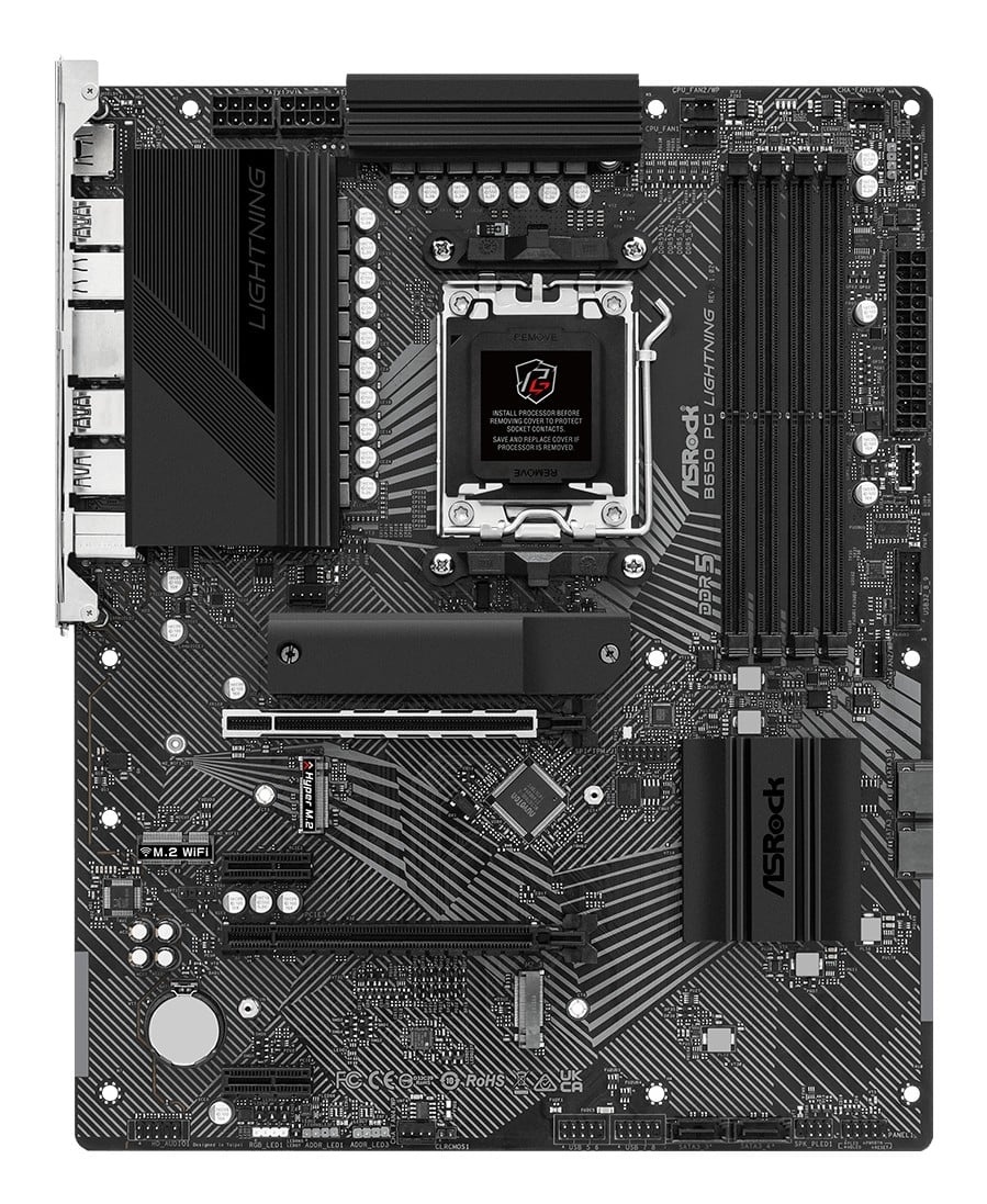 ASROCK ASRock 90-MXBK20-A0UAYZ Scheda madre B650 PG Lightning con DDR5 e Wi-Fi 6E - COMPONENTI | TecnoCARE.net Sabaudia, Latina, Terracina, San Felice Circeo e Pontinia