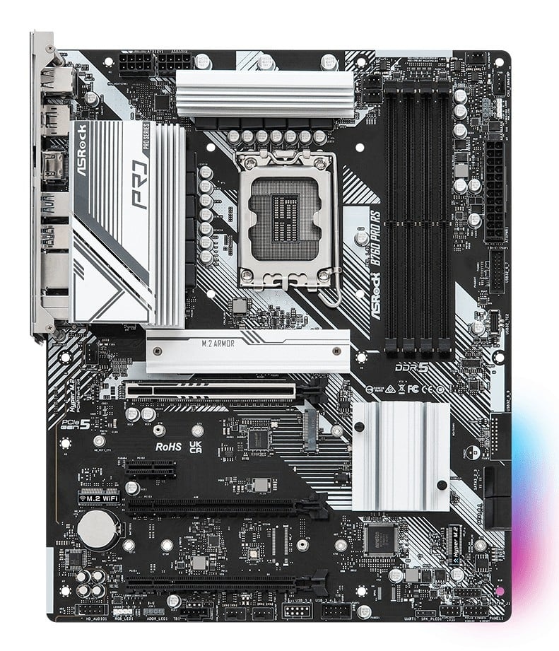 ASROCK Asrock B760 PRO RS Intel B760 LGA 1700 ATX - COMPONENTI | TecnoCARE.net Sabaudia, Latina, Terracina, San Felice Circeo e Pontinia