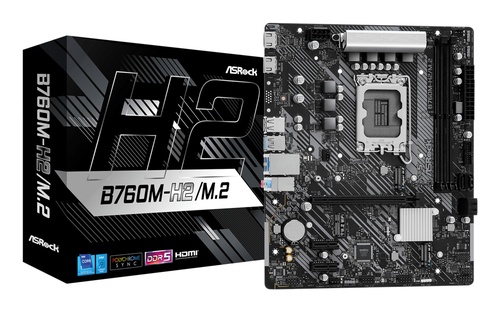 ASROCK ASRock 90-MXBN00-A0UAYZ B760M-H2 Scheda madre Micro ATX con DDR5 e Ethernet 2.5 Gigabit - COMPONENTI | TecnoCARE.net Sabaudia, Latina, Terracina, San Felice Circeo e Pontinia