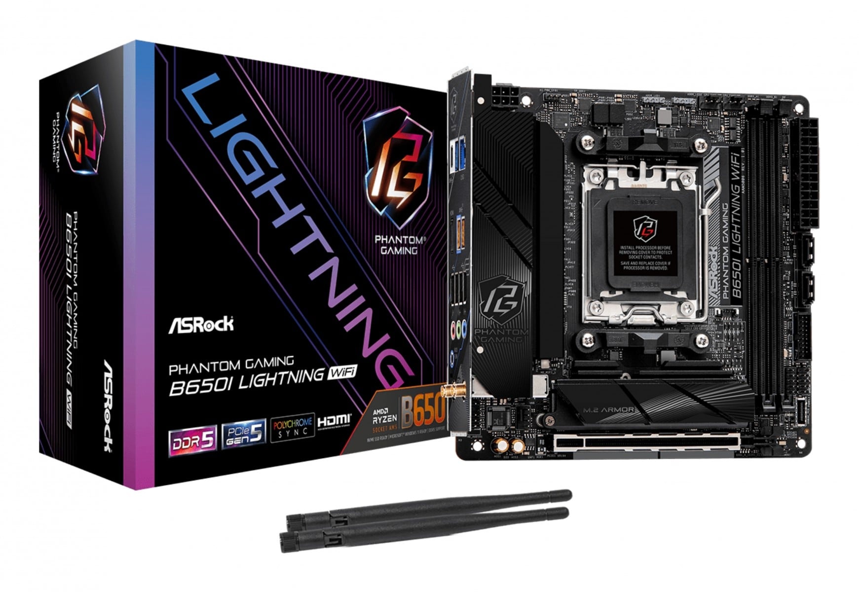 ASROCK ASRock 90-MXBMP0-A0UAYZ B650I Lightning WiFi Scheda madre Mini ITX - COMPONENTI | TecnoCARE.net Sabaudia, Latina, Terracina, San Felice Circeo e Pontinia