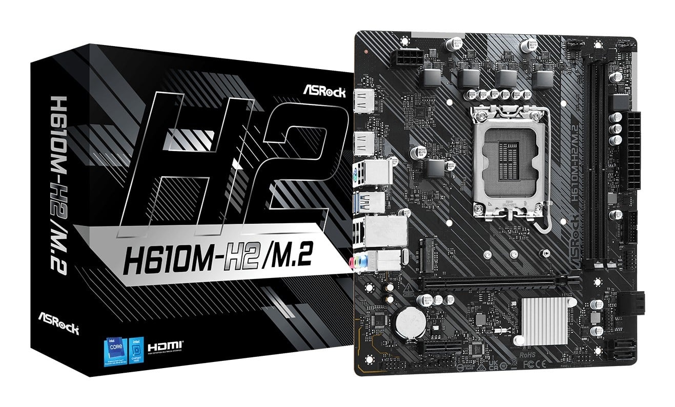 ASROCK Asrock H610M-H2/M.2 Intel H610 LGA 1700 micro ATX - COMPONENTI | TecnoCARE.net Sabaudia, Latina, Terracina, San Felice Circeo e Pontinia