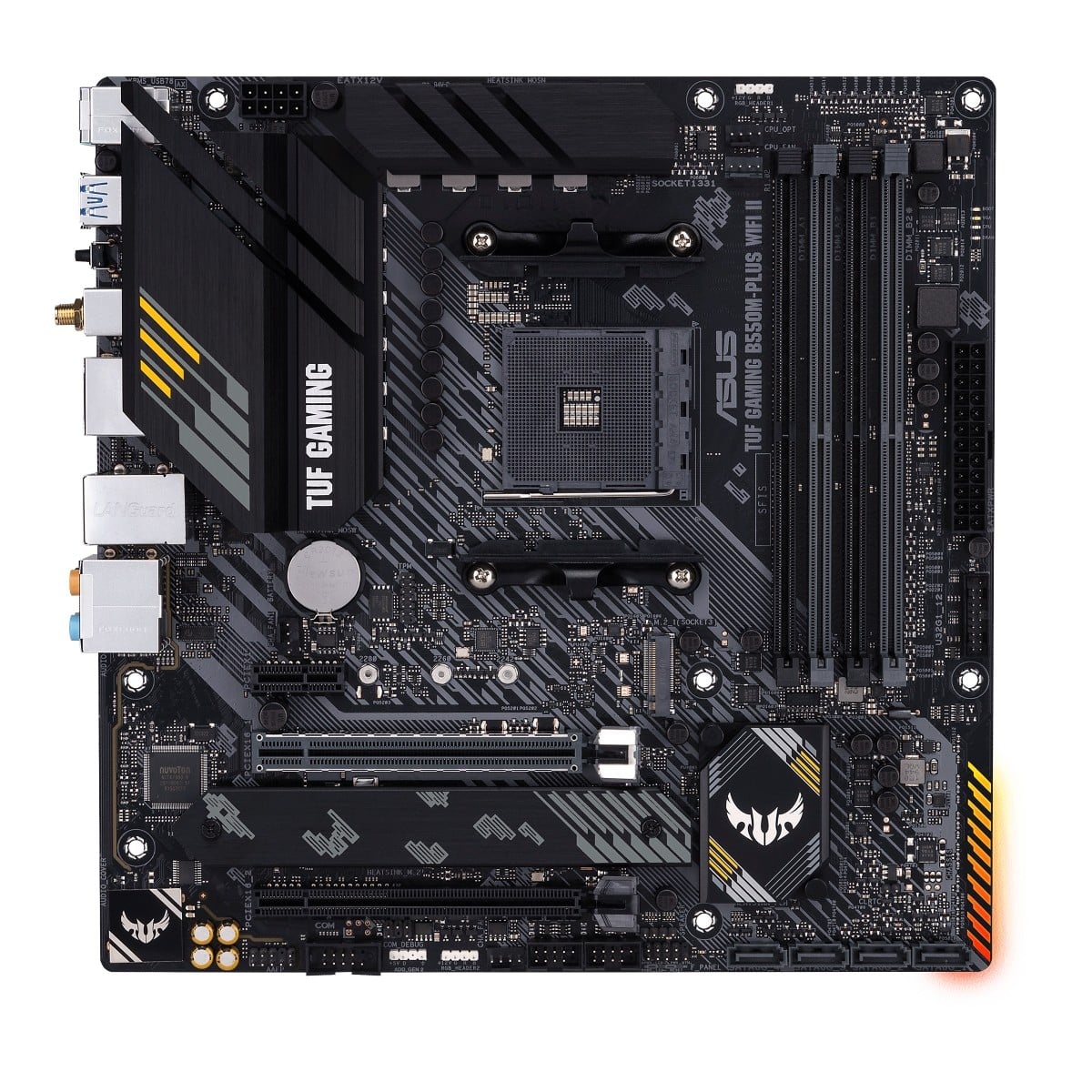 ASUS ASUS TUF GAMING B550M-PLUS WIFI II AMD B550 Socket AM4 micro ATX - COMPONENTI | TecnoCARE.net Sabaudia, Latina, Terracina, San Felice Circeo e Pontinia