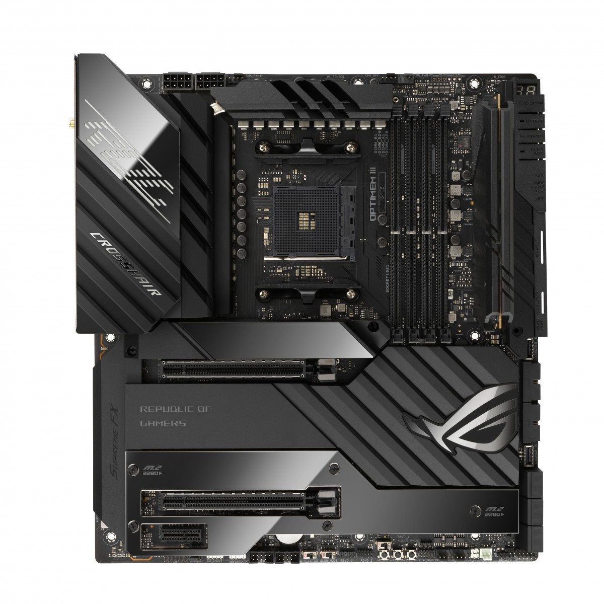 ASUS ASUS ROG Crosshair VIII Extreme AMD X570 Socket AM4 ATX esteso - COMPONENTI | TecnoCARE.net Sabaudia, Latina, Terracina, San Felice Circeo e Pontinia